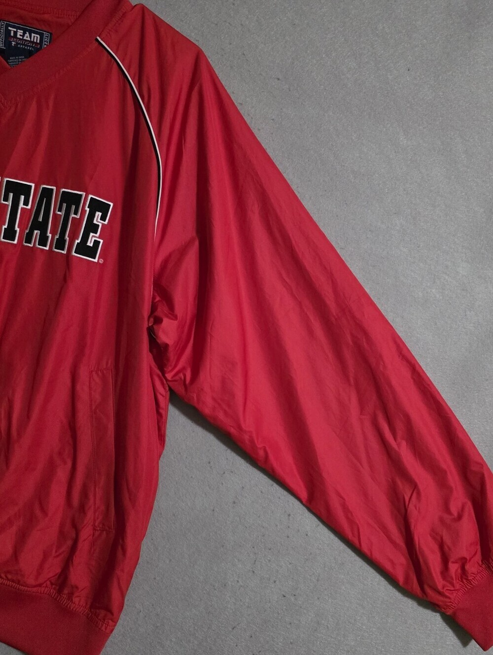 Vtg Team Edition Apparel Mens Ohio State Buckeyes Pullover Windbreaker Size L - Picture 8 of 13